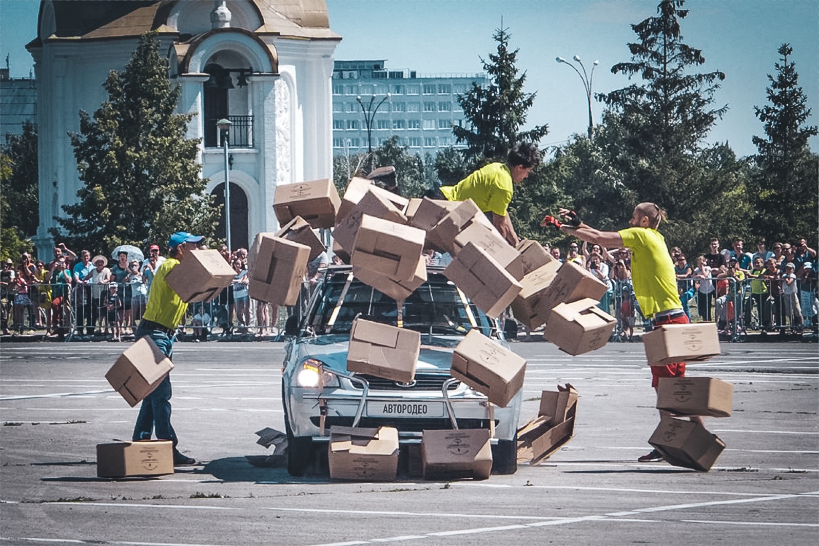 Автошоу каскадеров 2020